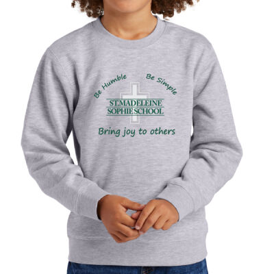 SMS Green - Youth V.I.T. Fleece Crew Thumbnail