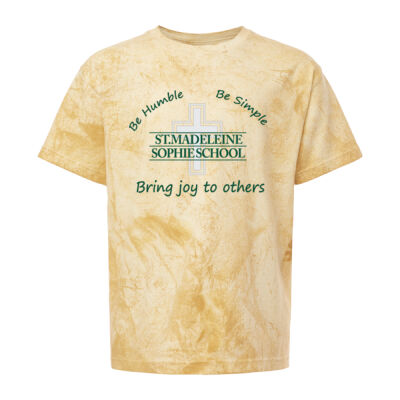 SMS Green - Youth Heavyweight Color Blast Tee Thumbnail