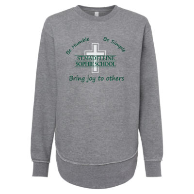SMS - Women's Weekend Fleece Crewneck Sweatshirt Thumbnail